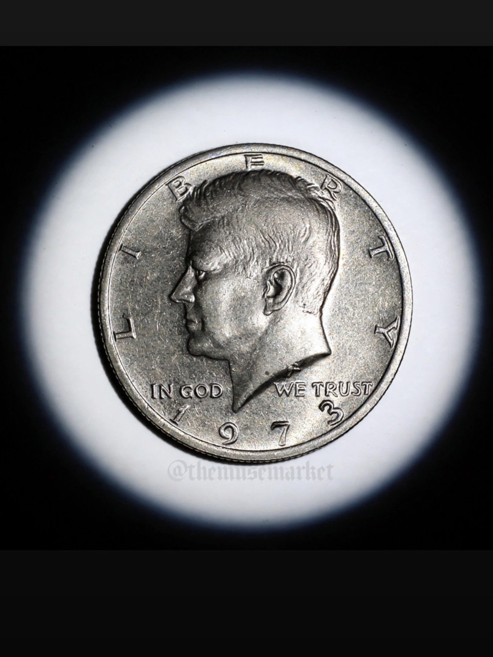 1973 Kennedy Half Dollar Vintage Collectible Coin